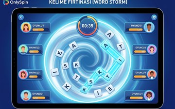 Kelime Fırtınası canlı kelime yarışması oyunu ekran görüntüsü